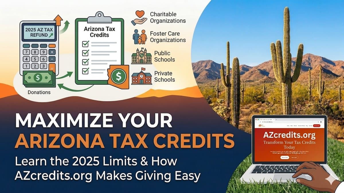 Tax Season Is Coming: Make Giving Easy with AZCredits.org